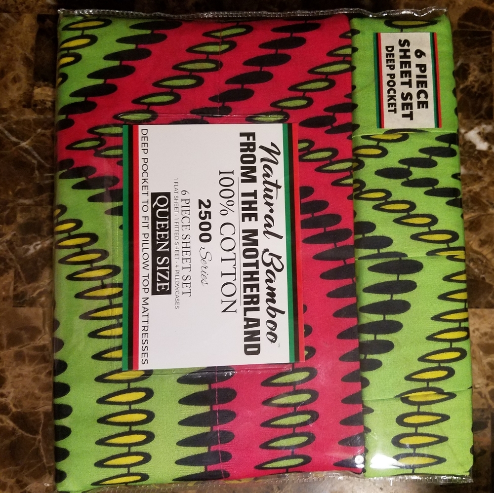 6 piece sheet set Deep pocket